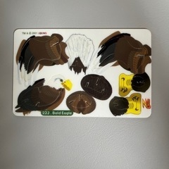 【0円】カードサイズ　立体ミニパズルの画像