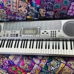 【レトロ】CASIO電子ピアノLK80光ナビキーボードの画像
