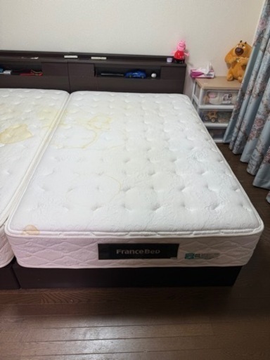 家具 ベッド ゼミダブルベッド