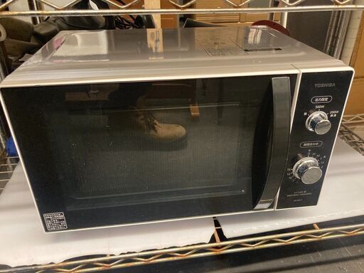 ☆中古￥5,800！TOSHIBA　電子レンジ　家電　2019年製　ER-SM17(W)型　【BD056】