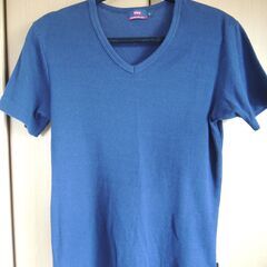 EDWIN　エドウィン　Vネック 　Tシャツ 紺(ネイビー)　Lサイズ