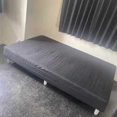 【最終値下】脚付マットレス 家具 ベッド セミダブル　　