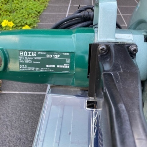 日立 HIKOKI チップソー切断機CD12F 305mm  金属用超硬丸のこ 100V 50/60Hz 1450W 15A 1400