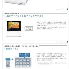 TOSHIBAモニター、DVD、の画像