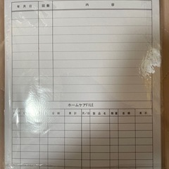 新品？ボディカウンセリングカルテセットの画像