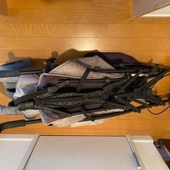 【お取引中】2人乗りベビーカーの画像