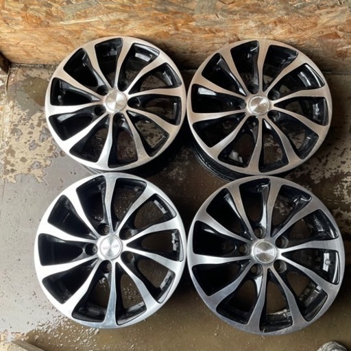 BALMINUM バルミナ　16インチ　アルミホイール　ブラック　シルバー