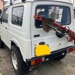 ja11 パノラミックルーフ　ジムニー　タイヤバリ山　clリンクウインチの画像