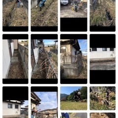 ☆岐阜中心‼️草刈り作業お安くやります☆の画像