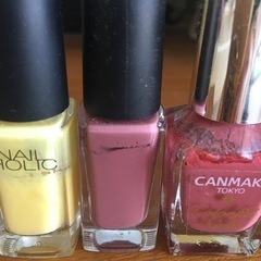 使いかけマニキュア/7本組/コスメ/ヘルスケア ネイルの画像