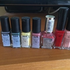 使いかけマニキュア/7本組/コスメ/ヘルスケア ネイルの画像