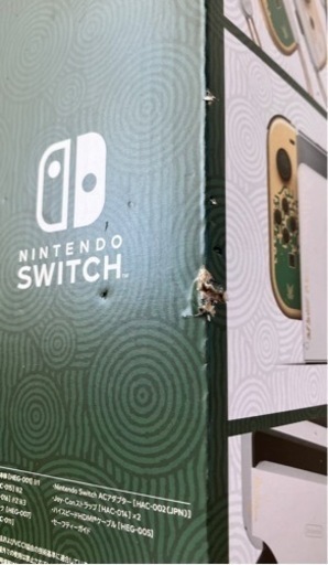 Nintendo Switch（有機ELモデル） ゼルダの伝説　ティアーズ オブ ザ キングダムエディション　訳あり値下げ