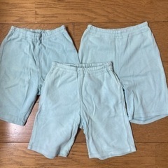 半ズボン ベルメゾン ミントグリーン