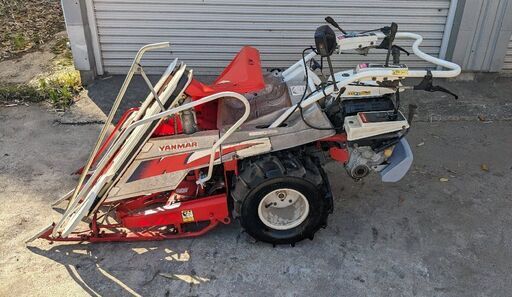 鹿児島発 ヤンマー二条刈りバインダーBe50