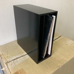 木製LPレコード入れ