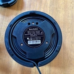 バルミューダザポット　ブラック　電気ケトルの画像