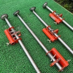 安全ストッパー 丸パイプ  4本セット 中古品の画像