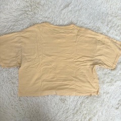 【取引中】GILDAN ギルダン レディーストップス 夏服 半袖 イエロー 黄色 ロゴの画像