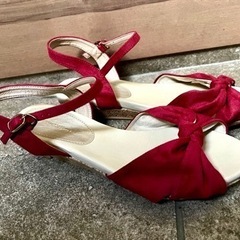 未使用　サンダル　吉祥寺マルイで6,000円で購入　24.5cmの画像