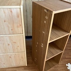 家具 収納家具 カラーボックスの画像