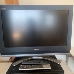 液晶テレビREGZA DVDプレイヤー