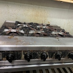 【中古】【タニコー】卓上ガスドンブリレンジ TMS-TGD-5