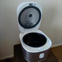 【美品】５合炊き炊飯器(糖質カット鍋付き)の画像