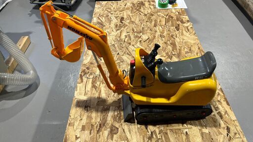 乗用玩具 マイクロショベル