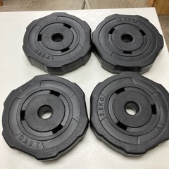 ☆値下げ☆ロ2404-250 ウエイトセット ST-130 2.5kg×4 1.25kg×4 ワンタッチストッパー×6 シャフトはありません 中古の画像
