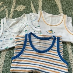 タンクトップ 90センチ　3枚　子供用品 ベビー用品 ベビー用フ...