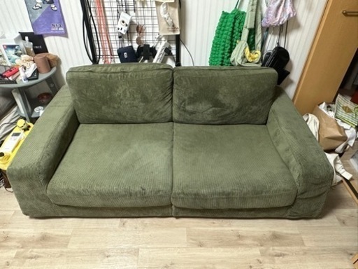 【ネット決済】Niko and…グリュックソファ グリーン