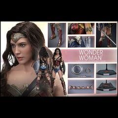 新品未開封 Hot toys (ホットトイズ) バットマン vs スーパーマン ジャスティスの誕生 ワンダーウーマン MMS359 1/6 ホットトイズ  Wonder Woman の画像