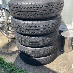 再受付します　ジムニーシエラノーマルタイヤ5本セットの画像