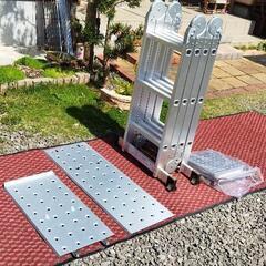 値下げしました、テレショップで話題のあの品です便利な脚立（ステッ...