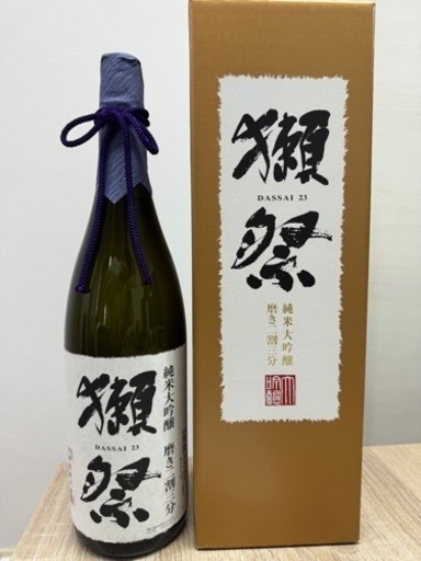 獺祭23 1800ml 一升瓶　DX箱入り