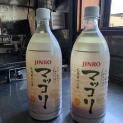 ジンロ　マッコリ　1000ml✕２