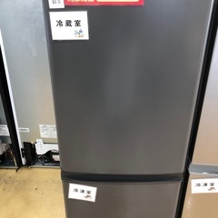 軽トラック貸出サービス有】MITSUBISHI 2ドア冷蔵庫 146L 2023年製
