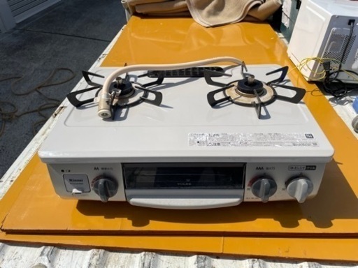 リンナイ 都市ガス用　ガスコンロRTE564BE-R 2021年製