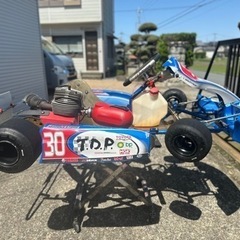 レーシングカート ビレル ウィンフォース　PRD rk100 パワーあります　初心者　エンジンキャリパー動作確認　動画あり　車体の画像