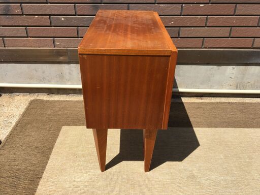 EA212)収納ボックス アンティーク ヨーロッパ輸入品  幅：約50cm 高さ：約51.5cm 奥行：約26cm 中古品【取りに来ら