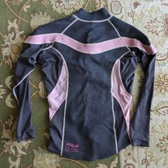 ウェットスーツジャケット/ラッシュガード ファスナー付/レディース/USEDの画像