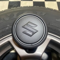ホイールキャップ付き　ジムニーシエラ　新車外し　タイヤ・ホイール　JB74