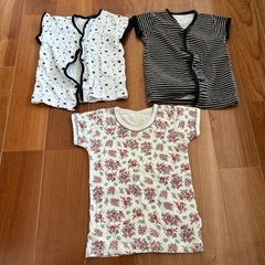中古　肌着3枚セット　サイズ80
