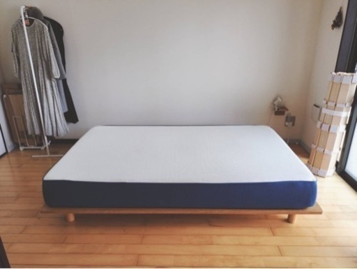 【配達可】ベッド セミダブル フレーム マットレス 【 管理番号11004】キャンペーン特価➜