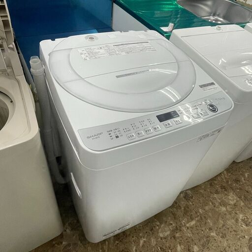 SHARP/シャープ 全自動電気洗濯機 ES-GE7E 2021年製 7キロ 家電 札幌 東区