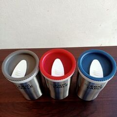 【再々お値下げしました】中古　エリック・カールタンブラー3個セットの画像