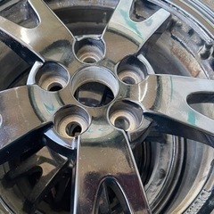 車のパーツ タイヤプリウスホ純正ホイールスタドッレスタイヤ、ホイール