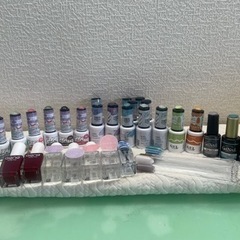 ジェルネイルその他　中古　色見本作成のみ美品