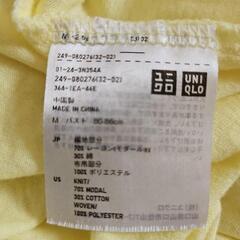 お値下げしました!2枚セットユニクロインナーの画像