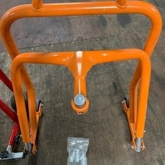 バイク　メンテナンススタンド　J-TRIP製リアスタンド　デイトナ製フロントスタンドの画像